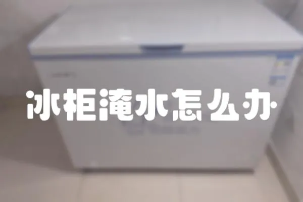 冰柜淹水怎么辦