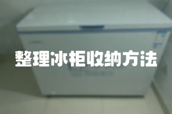 整理冰柜收納方法