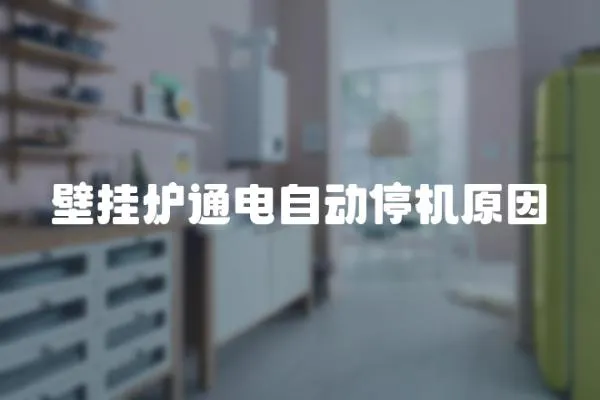 壁掛爐通電自動停機原因