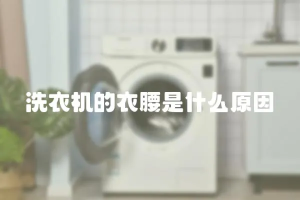 洗衣機的衣腰是什么原因