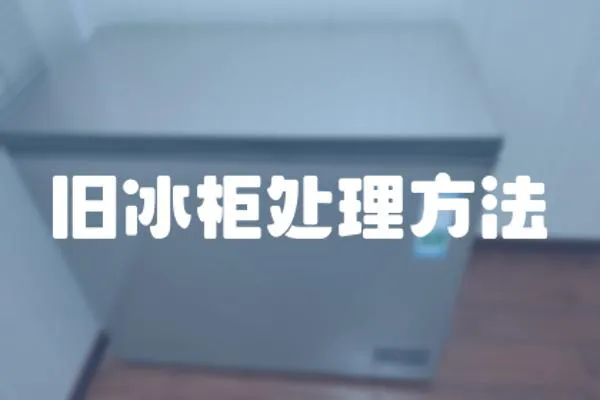 舊冰柜處理方法