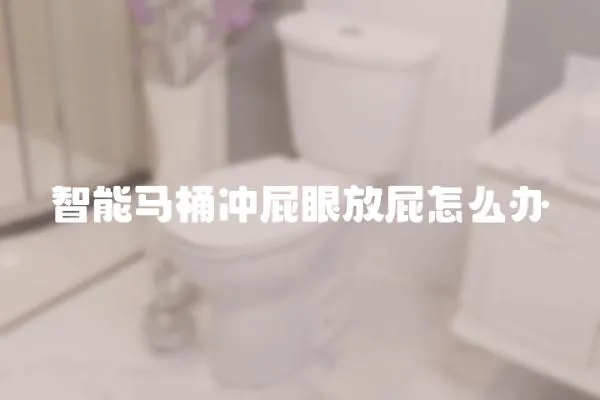 智能馬桶沖屁眼放屁怎么辦