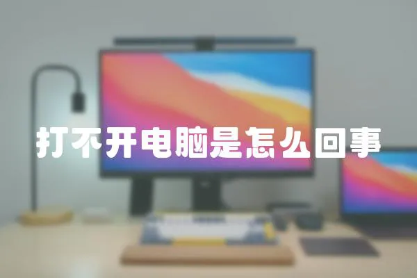 打不開電腦是怎么回事
