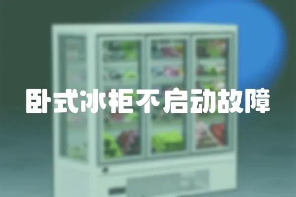 臥式冰柜不啟動故障