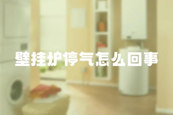 壁掛爐停氣怎么回事