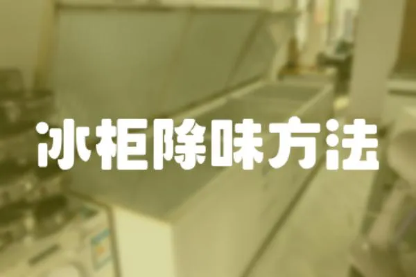 冰柜除味方法