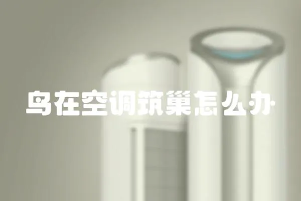 鳥在空調(diào)筑巢怎么辦