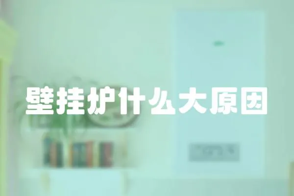 壁掛爐什么大原因