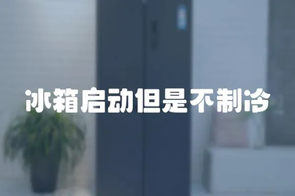 冰箱啟動但是不制冷