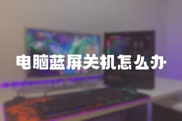 電腦藍屏關機怎么辦