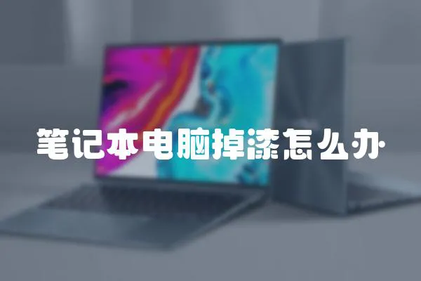 筆記本電腦掉漆怎么辦
