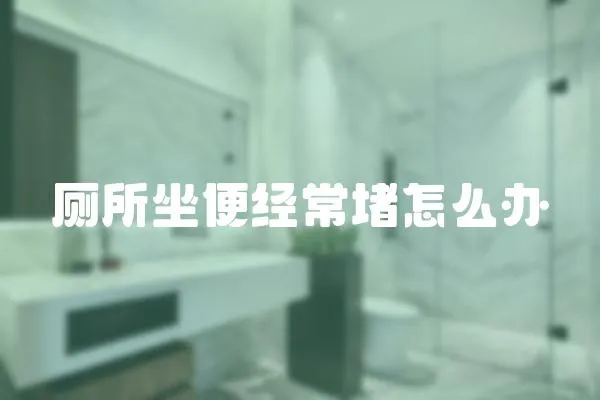 廁所坐便經(jīng)常堵怎么辦