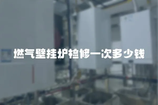 燃氣壁掛爐檢修一次多少錢