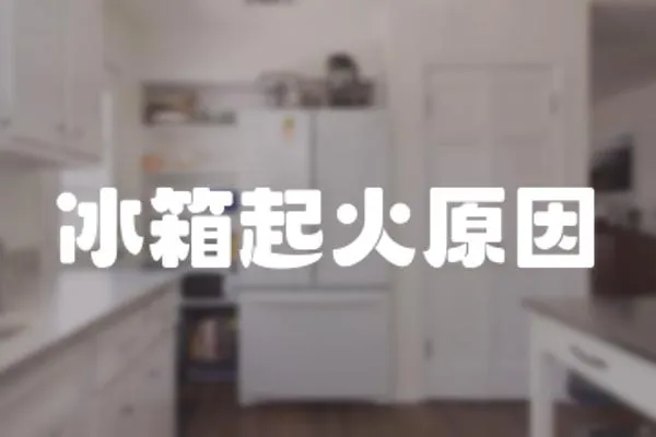 冰箱起火原因