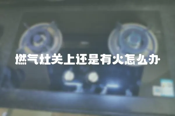 燃氣灶關上還是有火怎么辦