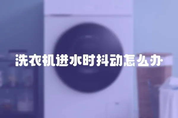 洗衣機(jī)進(jìn)水時抖動怎么辦