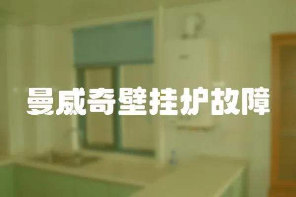 曼威奇壁掛爐故障