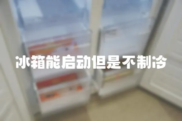 冰箱能啟動但是不制冷