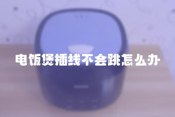 電飯煲插線不會跳怎么辦