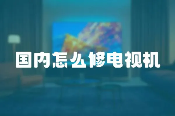 國內怎么修電視機