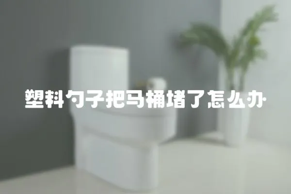 塑料勺子把馬桶堵了怎么辦