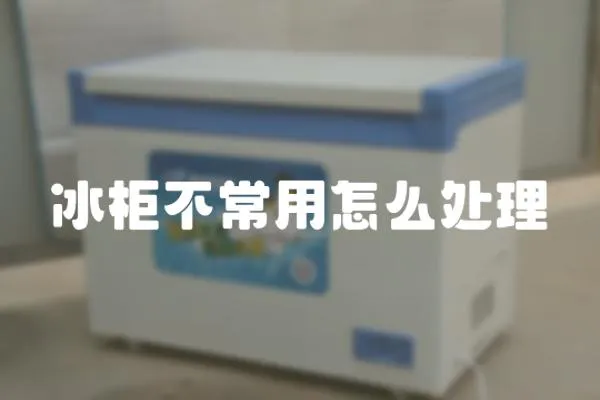 冰柜不常用怎么處理