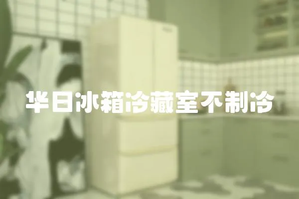 華日冰箱冷藏室不制冷