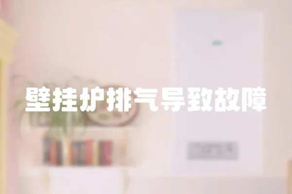 壁掛爐排氣導致故障