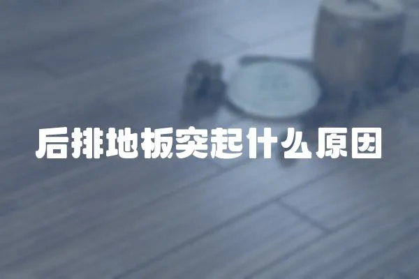 后排地板突起什么原因
