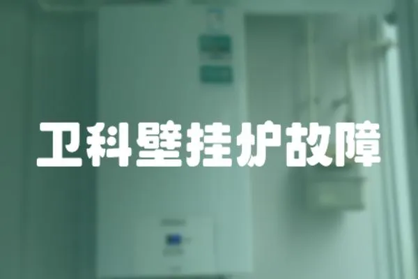 衛科壁掛爐故障