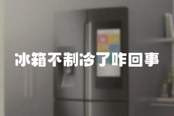 冰箱不制冷了咋回事