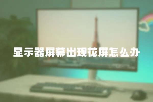 顯示器屏幕出現花屏怎么辦