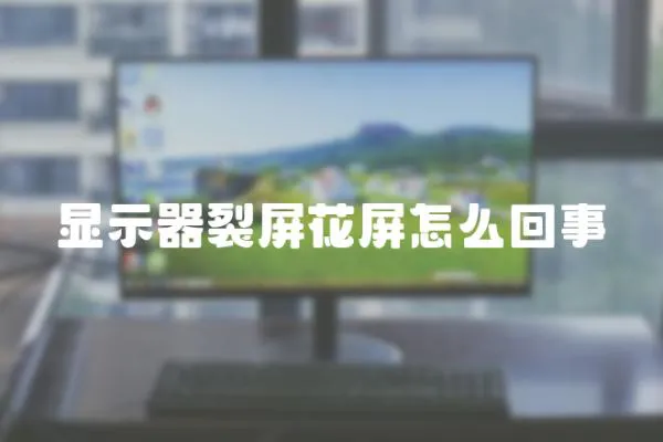 顯示器裂屏花屏怎么回事