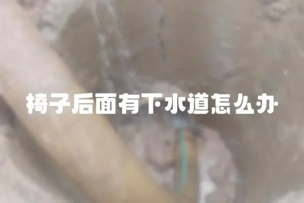 椅子后面有下水道怎么辦