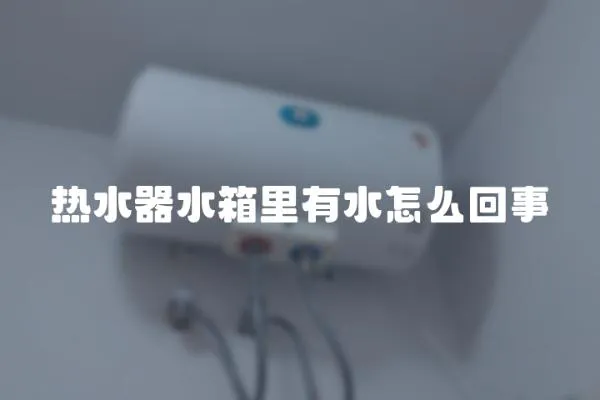 熱水器水箱里有水怎么回事