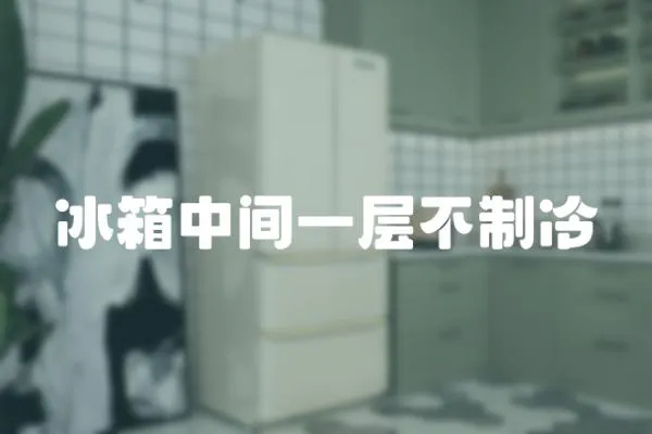 冰箱中間一層不制冷