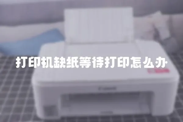 打印機缺紙等待打印怎么辦