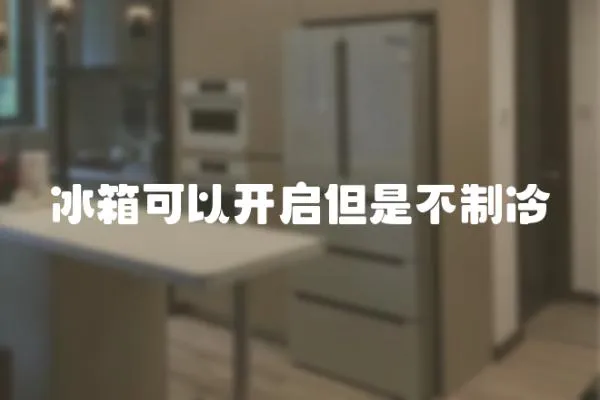 冰箱可以開啟但是不制冷