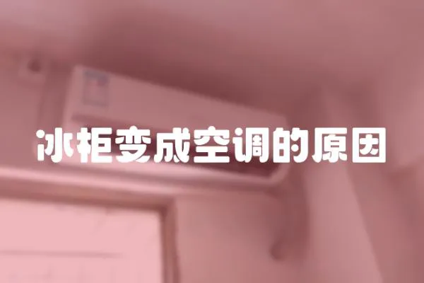 冰柜變成空調的原因