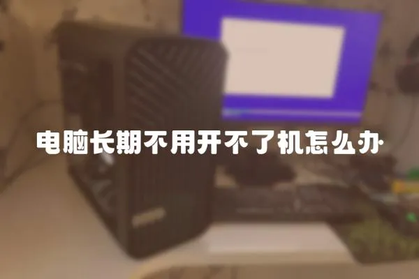電腦長期不用開不了機怎么辦