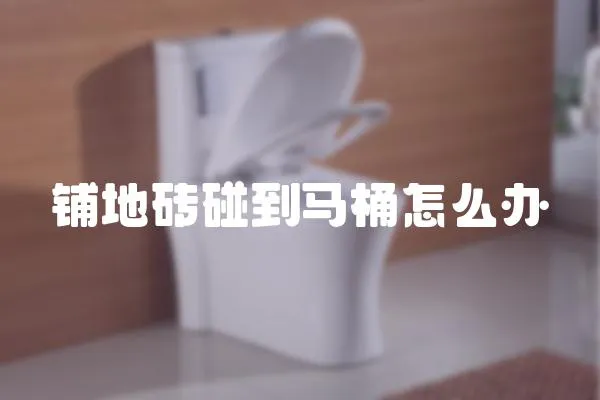 鋪地磚碰到馬桶怎么辦