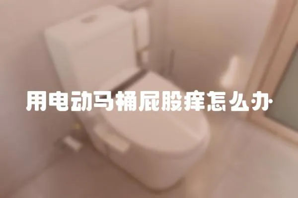 用電動馬桶屁股癢怎么辦