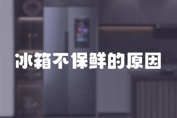 冰箱不保鮮的原因