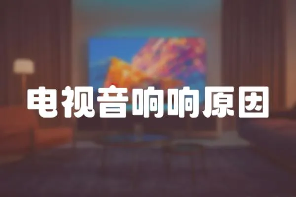 電視音響響原因