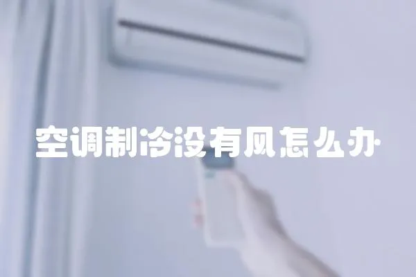 空調制冷沒有風怎么辦
