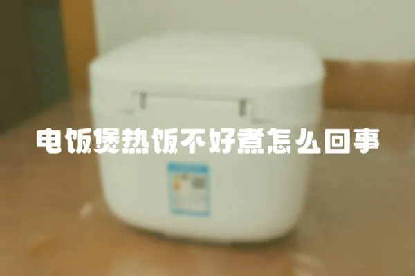 電飯煲熱飯不好煮怎么回事