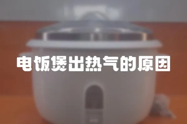電飯煲出熱氣的原因