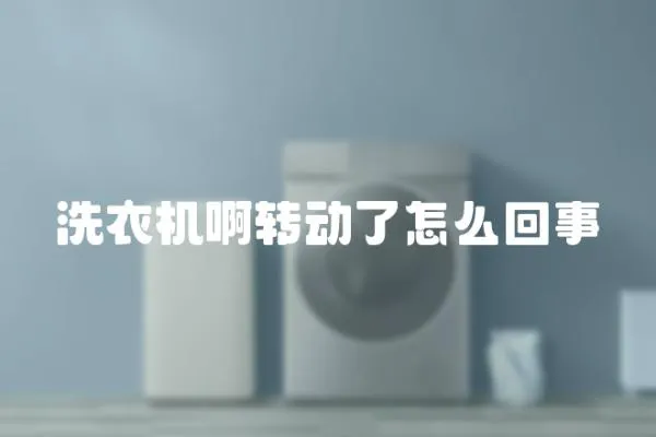 洗衣機(jī)啊轉(zhuǎn)動(dòng)了怎么回事