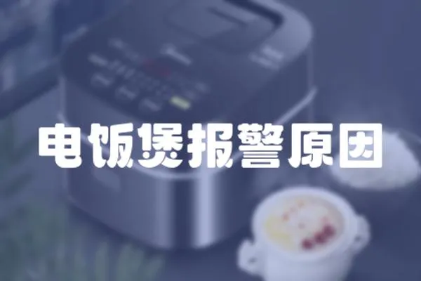 電飯煲報警原因