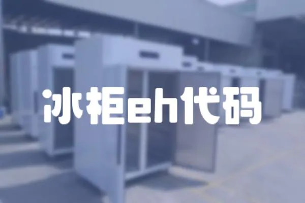 冰柜eh代碼